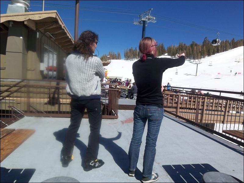   • Our first trip with Emi to visit Aunt Jeanne, Uncle Dennis, Uncle Raymie and Aunt Kit •   • Mammoth Lakes • California  • 4/12/2009