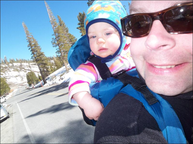   • Our first trip with Emi to visit Aunt Jeanne, Uncle Dennis, Uncle Raymie and Aunt Kit •   • Mammoth Lakes • California  • 4/12/2009