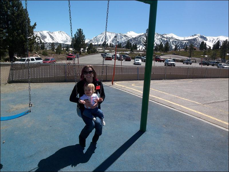   • Our first trip with Emi to visit Aunt Jeanne, Uncle Dennis, Uncle Raymie and Aunt Kit •   • Mammoth Lakes • California  • 4/12/2009