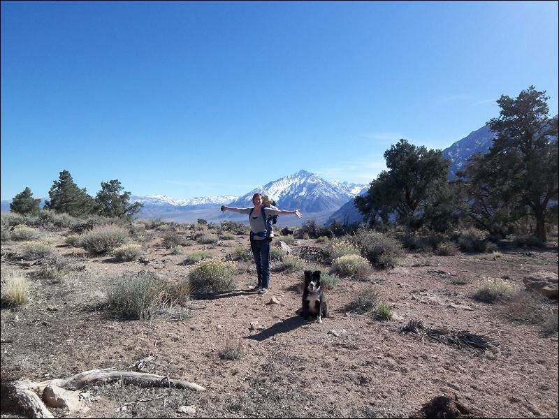   • Our first trip with Emi to visit Aunt Jeanne, Uncle Dennis, Uncle Raymie and Aunt Kit •   • Mammoth Lakes • California  • 4/12/2009