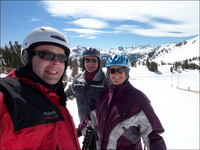   • Our first trip with Emi to visit Aunt Jeanne, Uncle Dennis, Uncle Raymie and Aunt Kit •   • Mammoth Lakes • California  • 4/12/2009