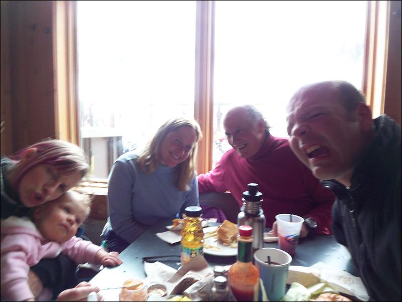   • Our first trip with Emi to visit Aunt Jeanne, Uncle Dennis, Uncle Raymie and Aunt Kit •   • Mammoth Lakes • California  • 4/12/2009