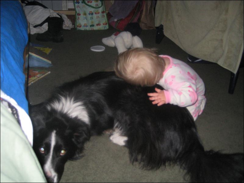   • Our first trip with Emi to visit Aunt Jeanne, Uncle Dennis, Uncle Raymie and Aunt Kit •   • Mammoth Lakes • California  • 4/12/2009