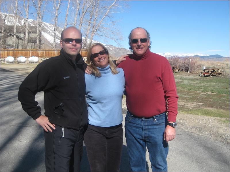   • Our first trip with Emi to visit Aunt Jeanne, Uncle Dennis, Uncle Raymie and Aunt Kit •   • Mammoth Lakes • California  • 4/12/2009